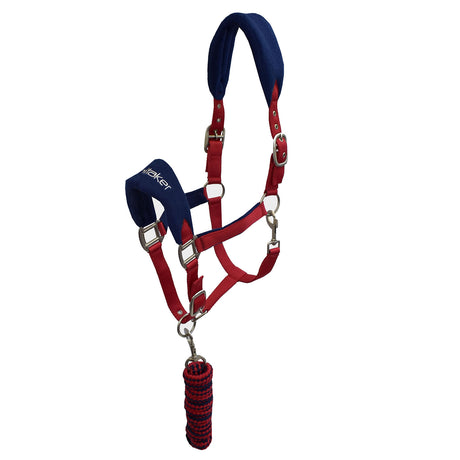 Whitaker Club Headcollar & Leadrope Set #colour_red