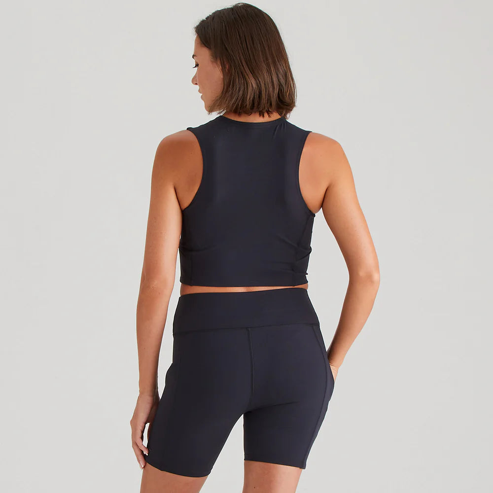 Ridgeline Womens Infinity Shorts #colour_black