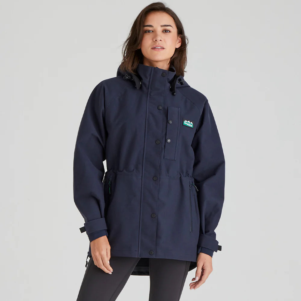 Ridgeline Womens Monsoon Classic Jacket #colour_navy