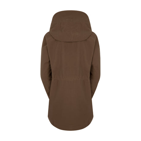 Ridgeline Womens Monsoon Classic Jacket #colour_bark