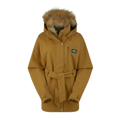 Ridgeline Womens Monsoon Nordic Jacket #colour_ochre