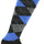 Equitheme Argyle Socks #black-royal blue