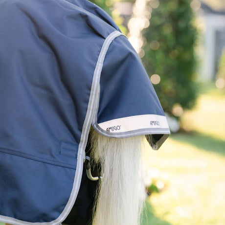 Horseware Ireland Amigo 1200D Plus Pony 0g Turnout Rug #colour_navy-titanium-grey-silver