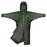 EQUIDRY Women's Thin Fleece Evolution  #colour_black-forest-green