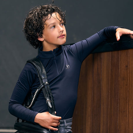 Imperial Riding Children's James Top #colour_navy