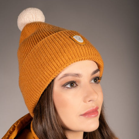HKM Beanie -Arezzo- #colour_mustard