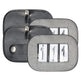Imperial Riding Square Glitter Competition Number - Pack of 2 #colour_silver