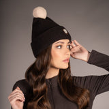 HKM Beanie -Arezzo- #colour_dark-brown