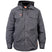 Hard Yakka Quilted Solid Shacket #colour_charcoal