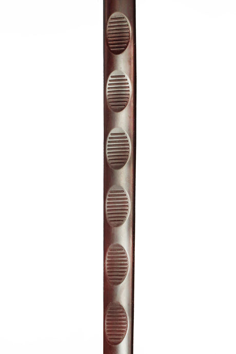 Henry James Impression Grip Rubber Reins #colour_havana-brown