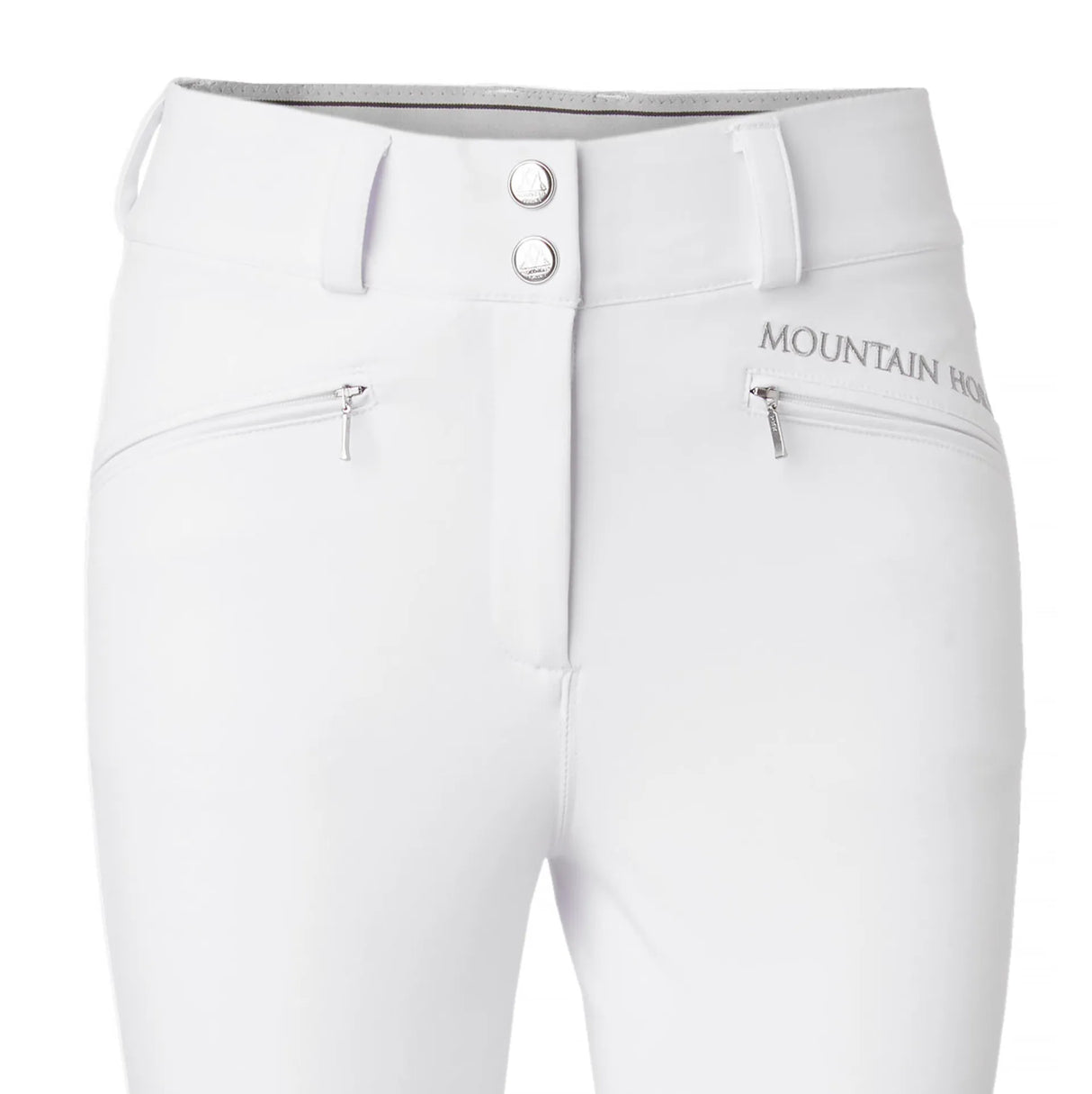 Mountain Horse Diana Knee Grip Breeches #colour_white