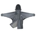 EQUIDRY Children's Thin Fleece Shortie #colour_grey-grey