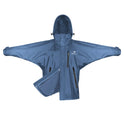 EQUIDRY Children's Thin Fleece Shortie #colour_steel-blue-blue