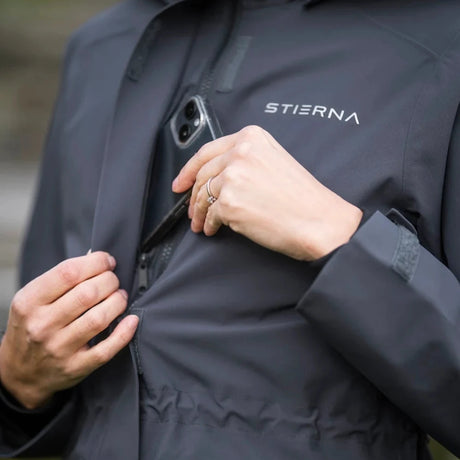 Stierna Cloud Rain Parka #colour_ebony