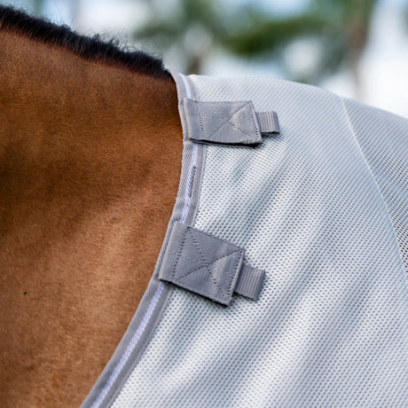 Horseware Ireland Amigo Bug Buster Fly Sheet #colour_silver-titanium-grey-silver