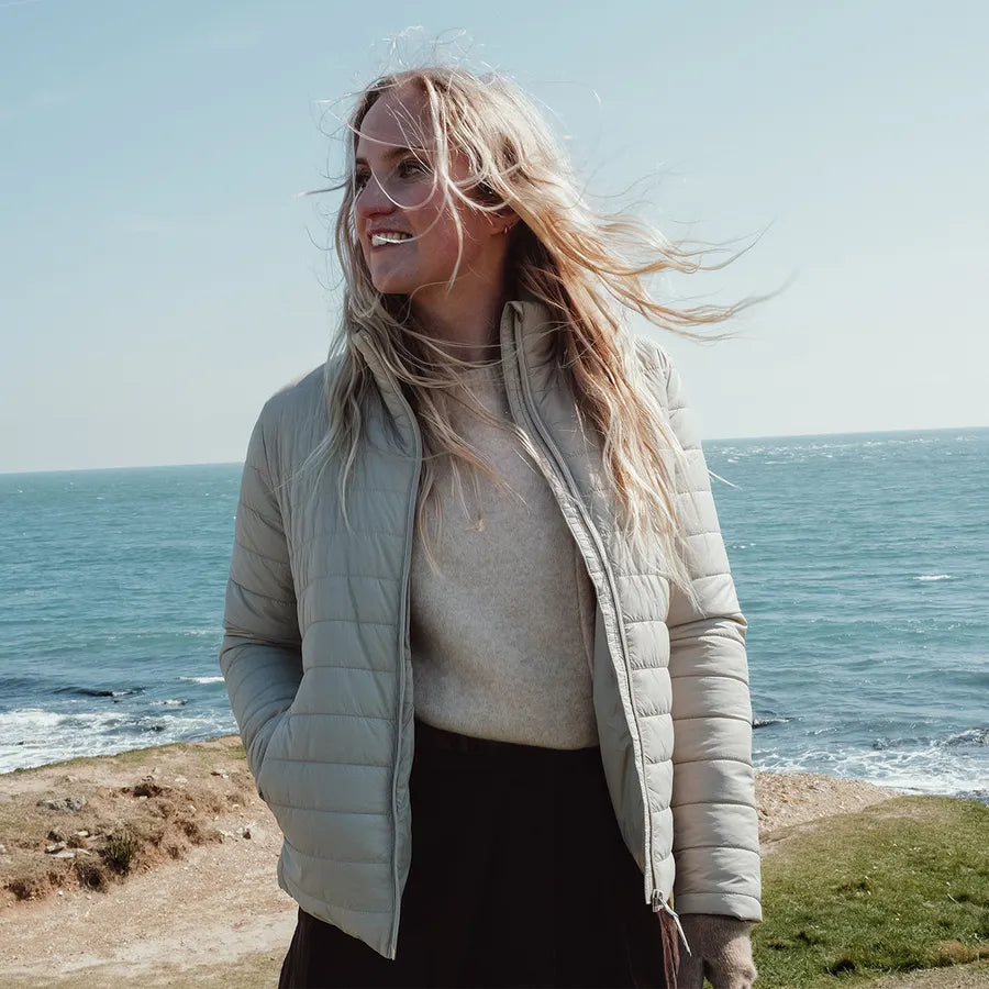 Musto Women's Original Lite Puffer Jacket #colour_pure-cashmere