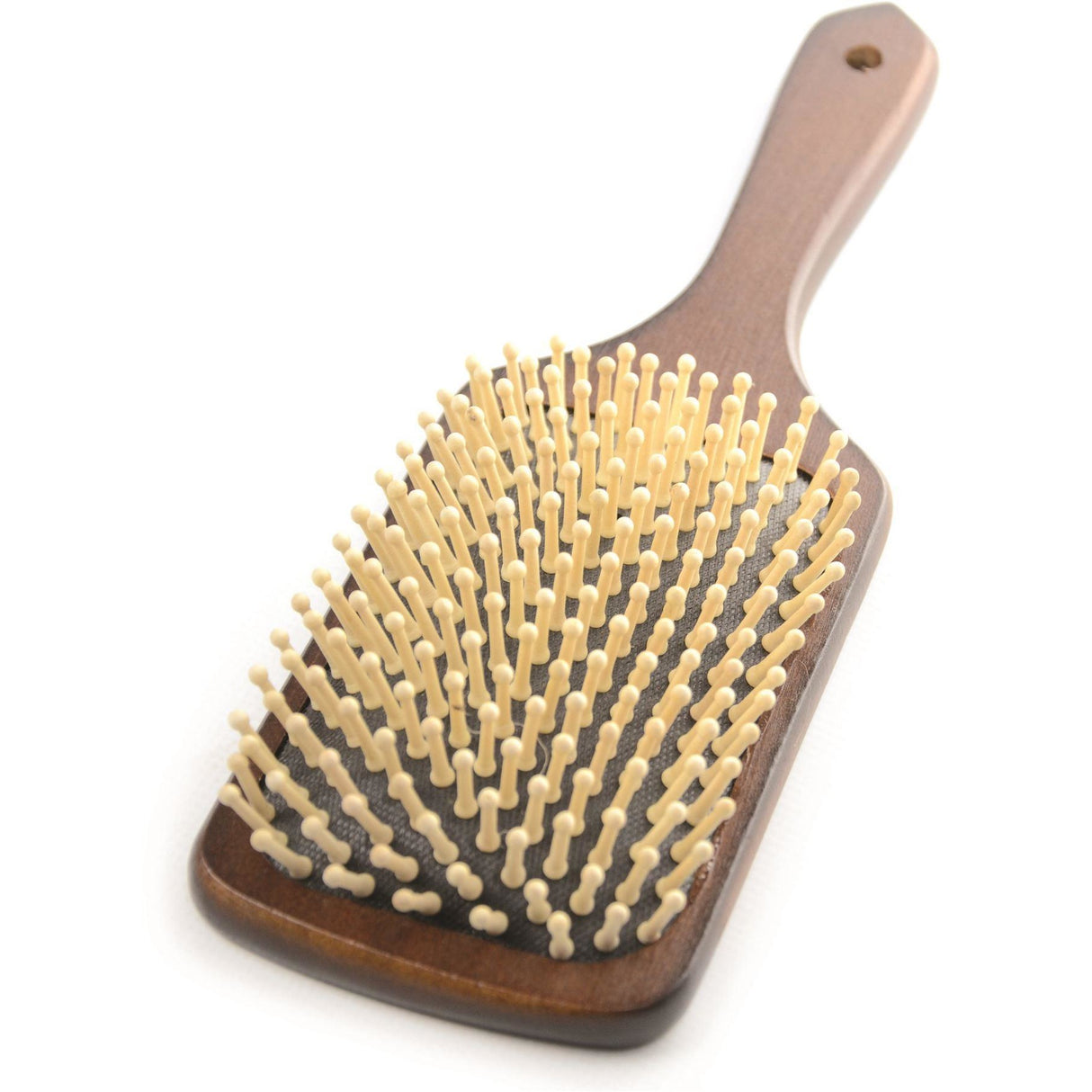 Hyshine Deluxe Wooden Mane＆Tail Brush-ダークブラウン