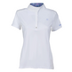Dublin Andrea Short Sleeve Competition Printed Inner Collar Shirt #colour_white-lavender