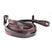 KM Elite Pro Grip Eventer Reins with Stoppers #colour_havana