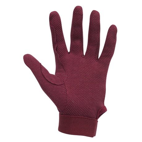 Dublin Track Riding Gloves#colour_burgundy