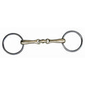 HKM Loose Ring Bradoon With Lozenge 14mm Argentan