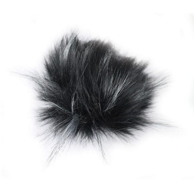 Woof Wear Attachable Pom-Pom #colour_black