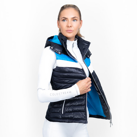 Coldstream Southdean Quilted Gilet #colour_navy-white-blue