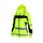 Equisafety Hi-Vis Lightweight Waterproof Jacket #colour_yellow