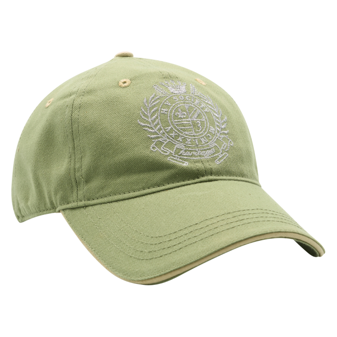 HV Polo Favouritas Baseball Cap #colour_oil-green-silver