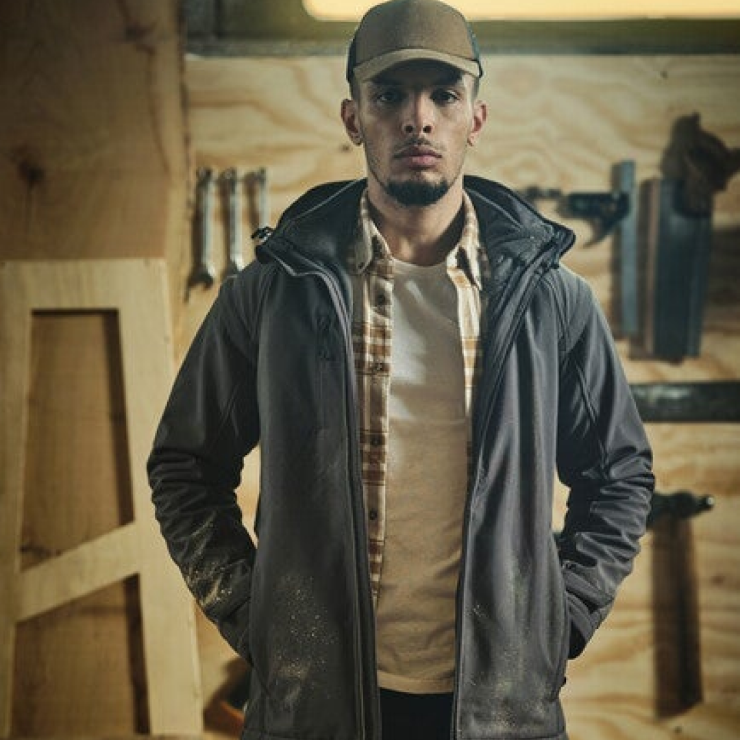 Regatta Professional Erasmus 4in1 Softshell Jacket #colour_grey