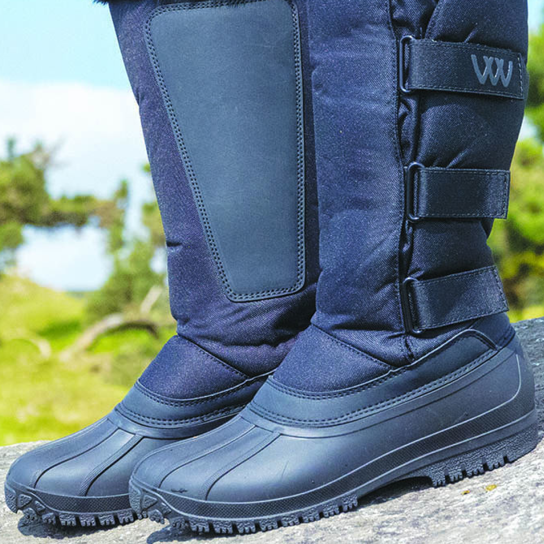  Woof Wear Long Yard Boot Junior #colour_black