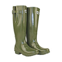 Rockfish Damen-Gummistiefel mit hohem, verstellbarem Glanz