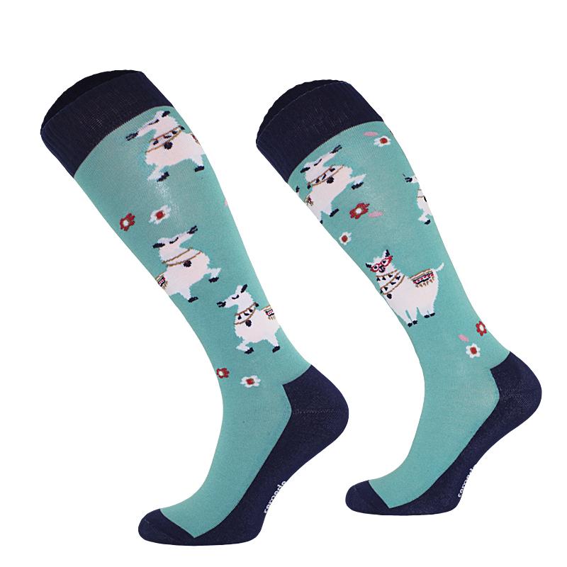 Comodo Lustige Socken für Erwachsene, Lama