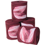 Weatherbeeta Marmor-Fleece-Bandage, 4er-Pack