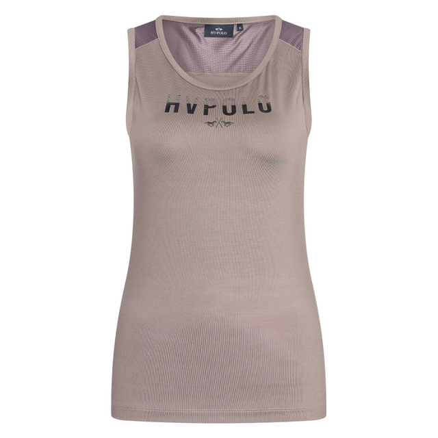 HV Polo Annabel Tech Singlet #colour_espresso