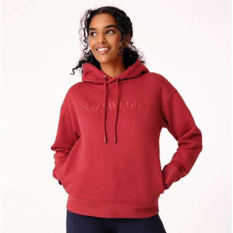 PS of Sweden Chilli Red Angela Hoodie #colour_chilli-red