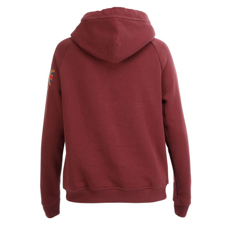 Shires Aubrion Ladies Team Hoodie #colour_burgundy