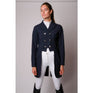 Manteau long à queue bleu marine Montar