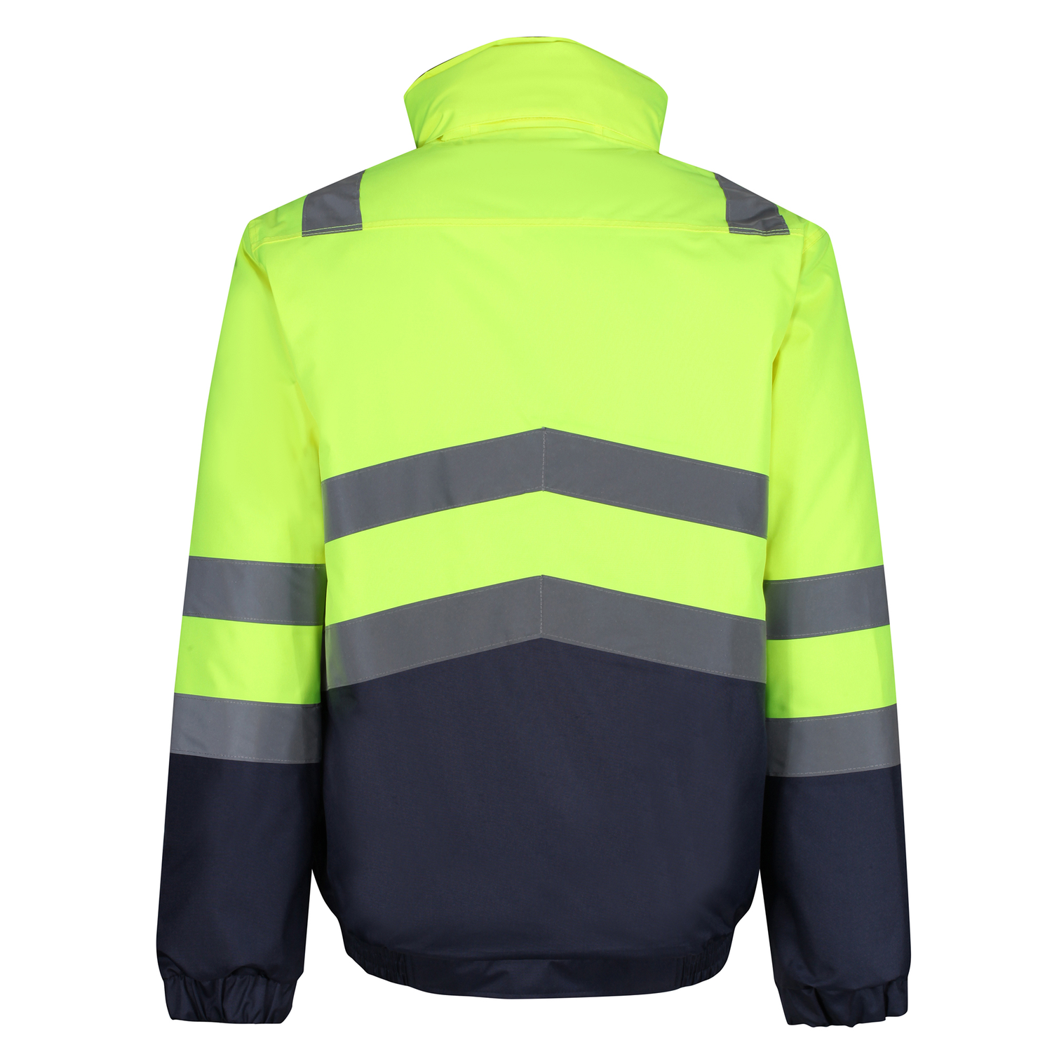 Regatta Professional Pro Hi-Vis Bomber Jacket #colour_yellow-navy