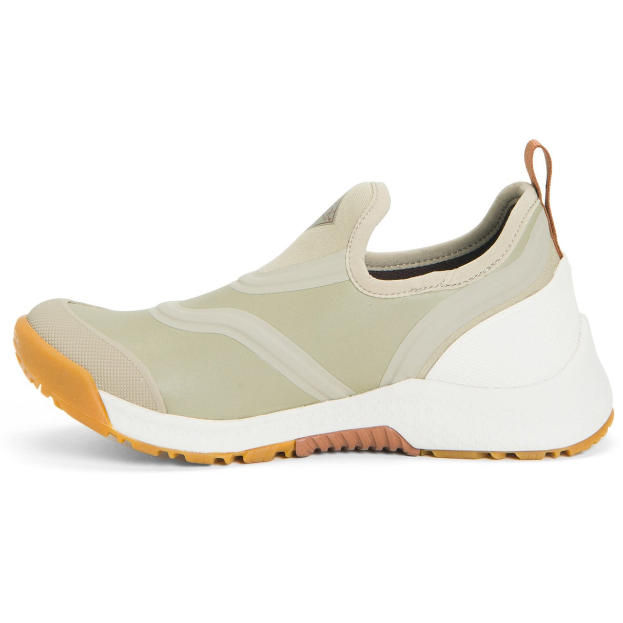 Muck Boot Ladies Outscape Low Waterproof Shoes #colour_beige