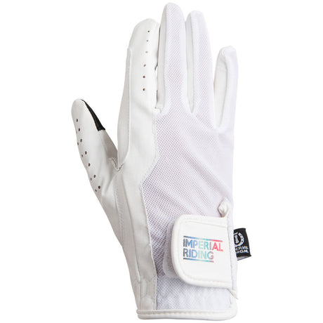 Imperial Riding Damiro Gloves #colour_white