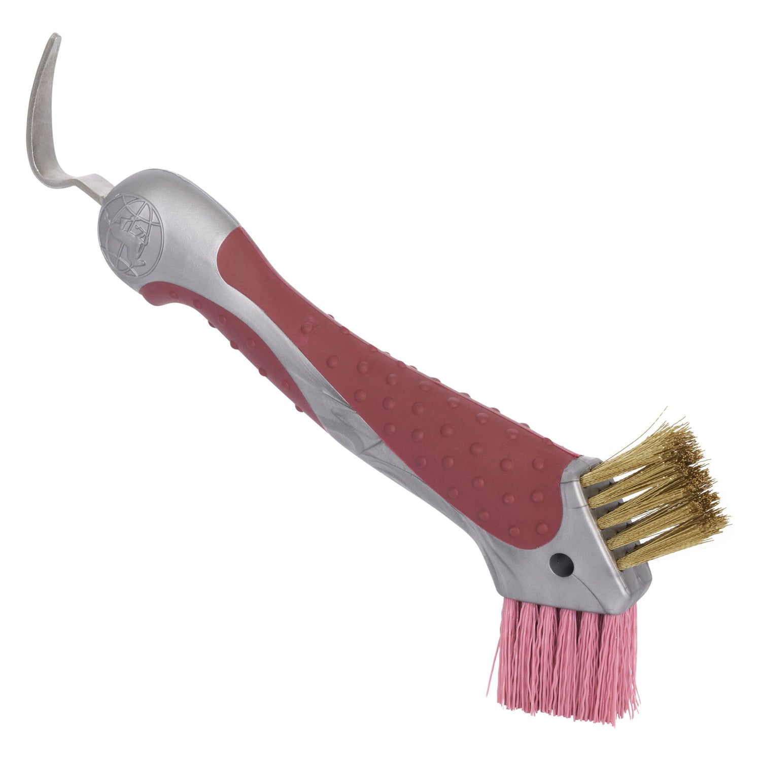 Imperial Riding Hoof Pick Scraper #colour_rose-bordeaux
