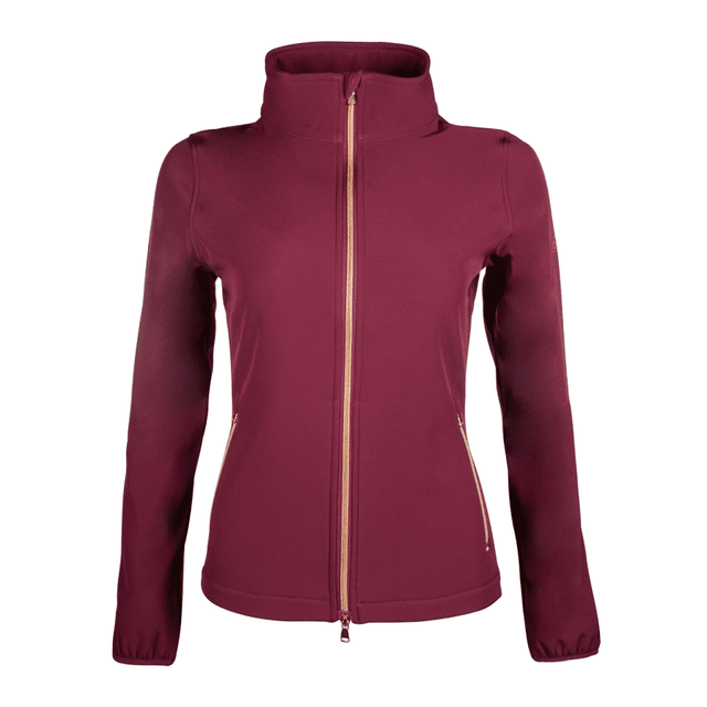 HKM Lily Softshell Jacket #colour_wine-red 