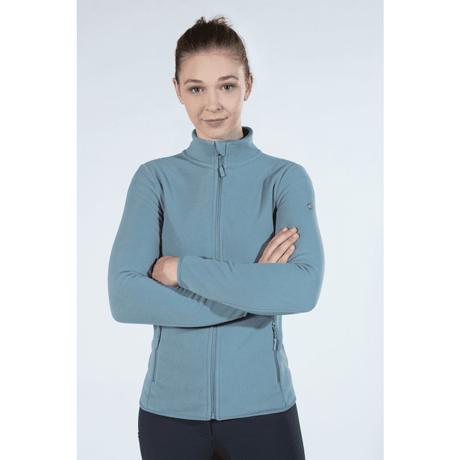 HKM Anna Fleece Jacket #colour_dark-mint