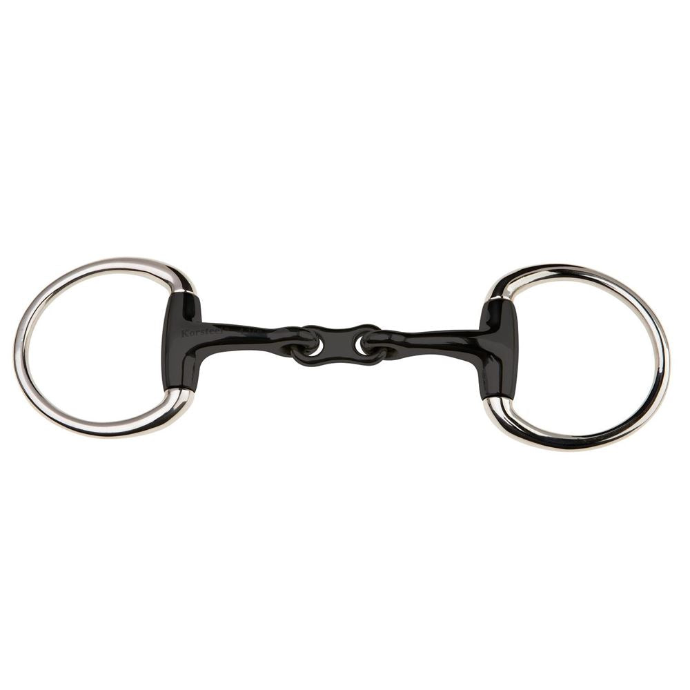 JP Korsteel Sweet Iron French Link Eggbutt Trense – GS Equestrian