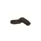 Korsteel Two Bar Stirrup Iron Treads Black 4.5 "